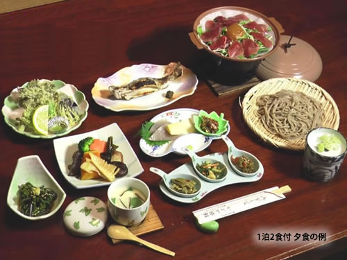 夕食例